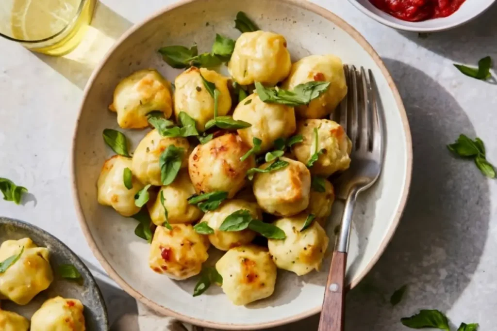 Tuscan Chicken Meatballs and Gnocchi Recipe