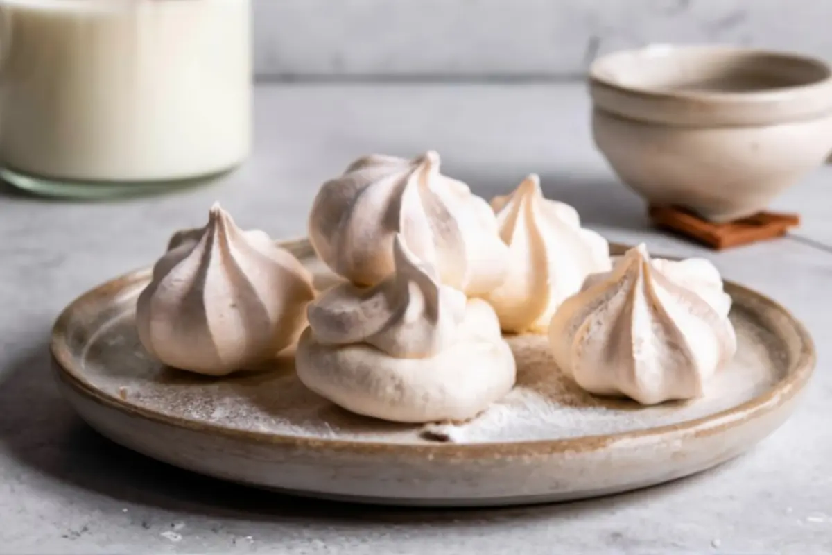 How do you keep meringues white?